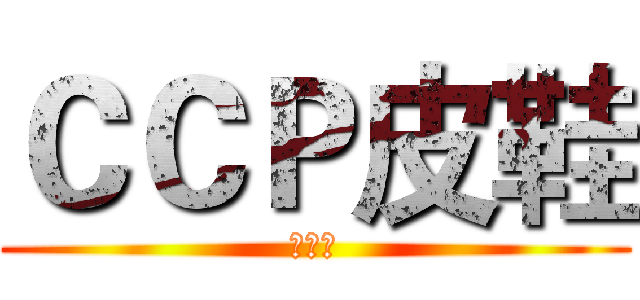 ＣＣＰ皮鞋 (帞薿埒)