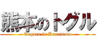 熊本のトグル (Toguru in Kumamoto)