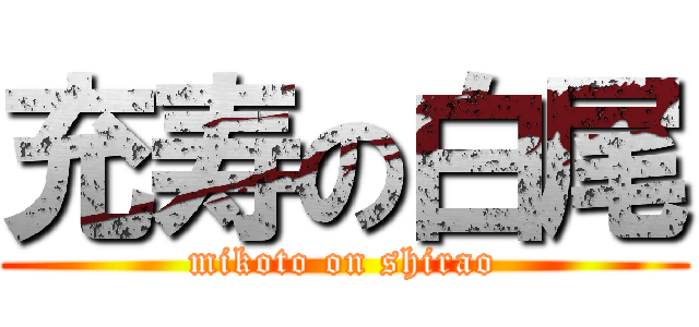 充寿の白尾 (mikoto on shirao)