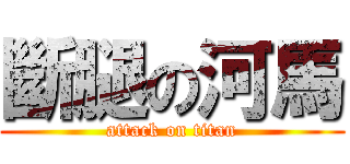 斷腿の河馬 (attack on titan)