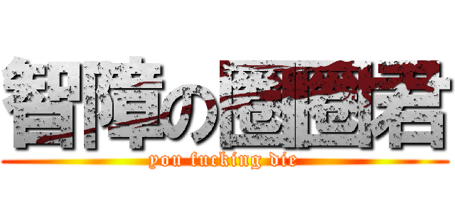 智障の圈圈君 (you fucking die)