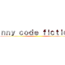 ｎｎｙ ｃｏｄｅ ｆｉｃｔｉｏｎ ()