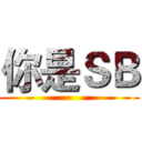 你是ＳＢ ()