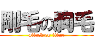 剛毛の胸毛 (attack on titan)