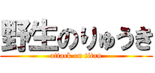 野生のりゅうき (attack on titan)