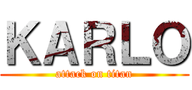 ＫＡＲＬＯ (attack on titan)