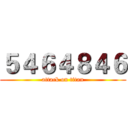 ５４６４８４６ (attack on titan)