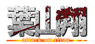 葉山翔 (attack on titan)