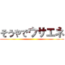 そうやでウサエネ ()