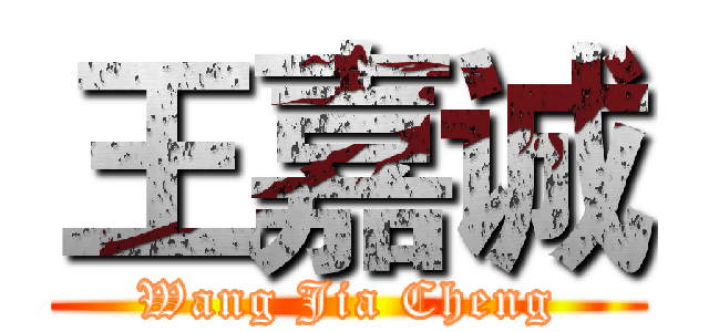 王嘉诚 (Wang Jia Cheng)