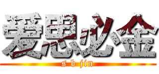 爱思必金 (s b jin)