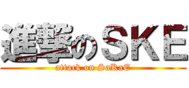 進撃のＳＫＥ (attack on SaKaE)