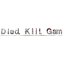 Ｄｉｅｄ．Ｋｉｌｌ．Ｇａｍｅ (attack on titan)