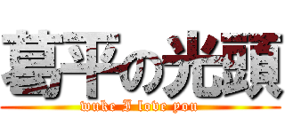 葛平の光頭 (wuke I love you)