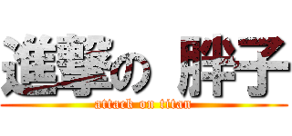 進撃の 胖子 (attack on titan)