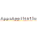 ＡｐｐｓＡｐｐｌｉｃａｔｉｏｎ  ()