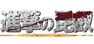 進撃の昆叡 (attack on curly hair)