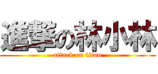 進撃の林小林 (attack on titan)