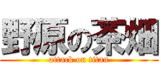 野原の茶畑 (attack on titan)