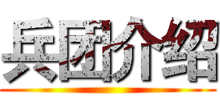 兵团介绍 ()