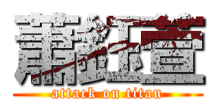 蕭鈺萱 (attack on titan)