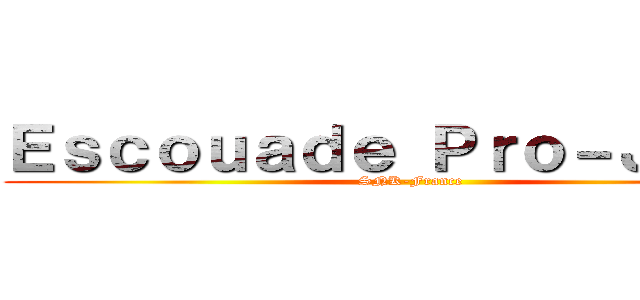 Ｅｓｃｏｕａｄｅ Ｐｒｏ－Ｊäｇｅｒ (SNK-France)