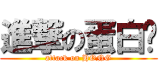 進撃の蛋白鸿 (attack on HONG)