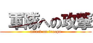  軍隊への攻撃 (attack on troopa)