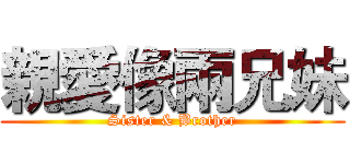 親愛像兩兄妹 (Sister & Brother)