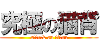 究極の猫背 (attack on titan)