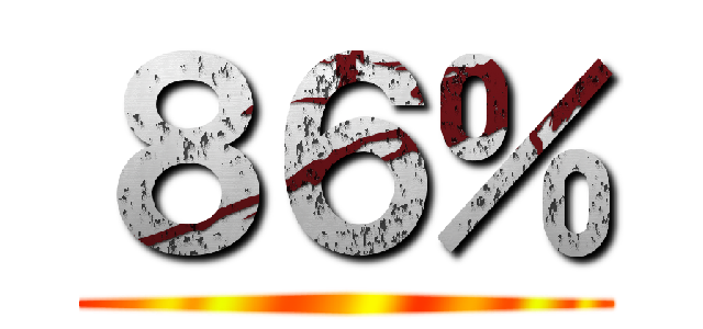 ８６％ ()