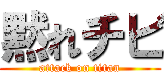 黙れチビ (attack on titan)
