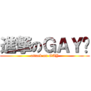 進撃のＧＡＹ佬 (attack on GAY)