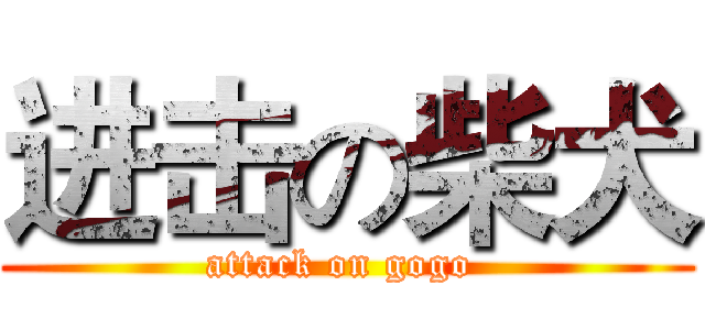 进击の柴犬 (attack on gogo )