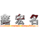 鑫  宏  名 (attack on Shin Hung Ming)