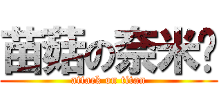 苗菇の奈米屌 (attack on titan)