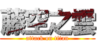 藤空之雲 (attack on titan)