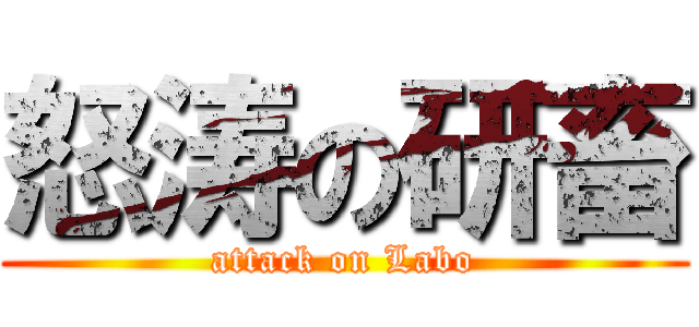 怒涛の研畜 (attack on Labo)