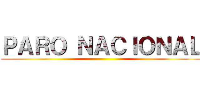 ＰＡＲＯ ＮＡＣＩＯＮＡＬ ()