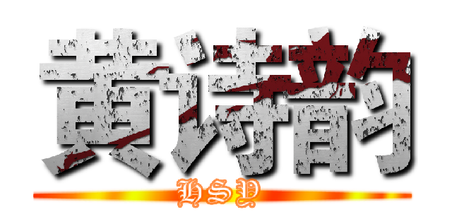 黄诗韵 (HSY)