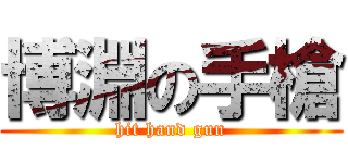 博淵の手槍 (hit hand gun)