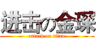 进击の金琛 (attack on titan)