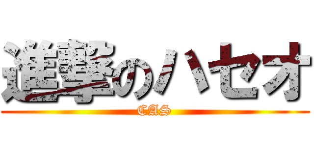 進撃のハセオ (CAS)