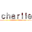 ｃｈａｒｌｉｅ (attack on titan)