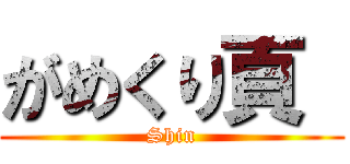 がめくり頁  (Shin)