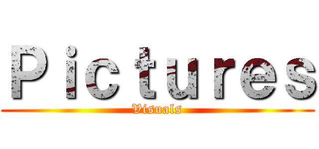Ｐｉｃｔｕｒｅｓ (Visuals)