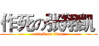 作死の张翔凯  (attack on titan)