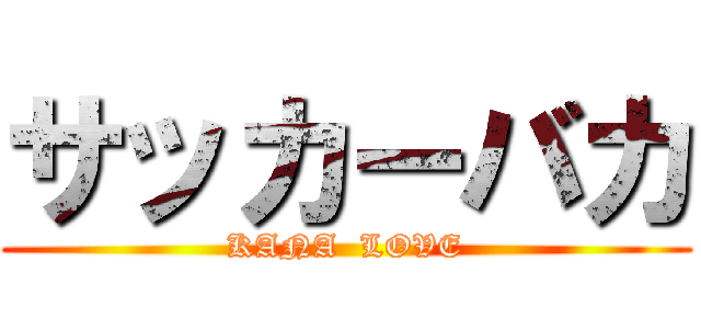 サッカーバカ (KANA  LOVE)
