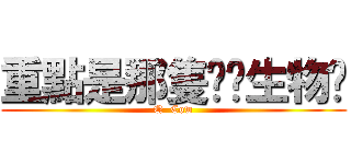 重點是那隻憨憨生物啊 (Q  Cow)