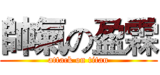 帥氣の盈霖 (attack on titan)